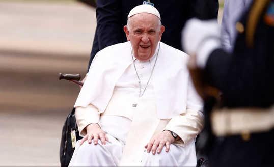 Sempat Dilarikan ke Rumah Sakit, Paus Francis Sudah Kembali Pulang